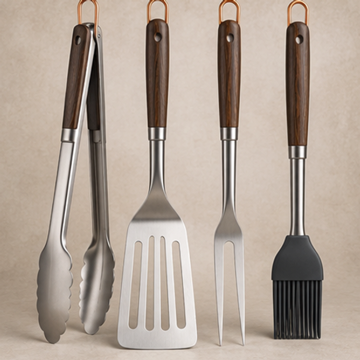 EmberLine Grill Tool Set — 4 Piece Set — feature