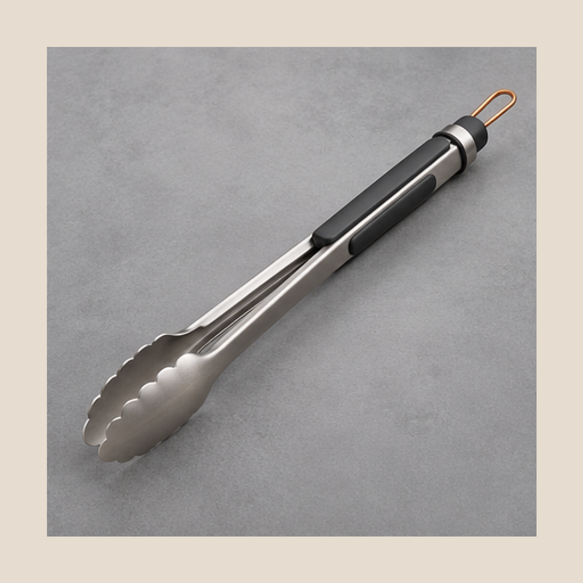 ReachLock Long-Handle Grill Tongs — lifestyle