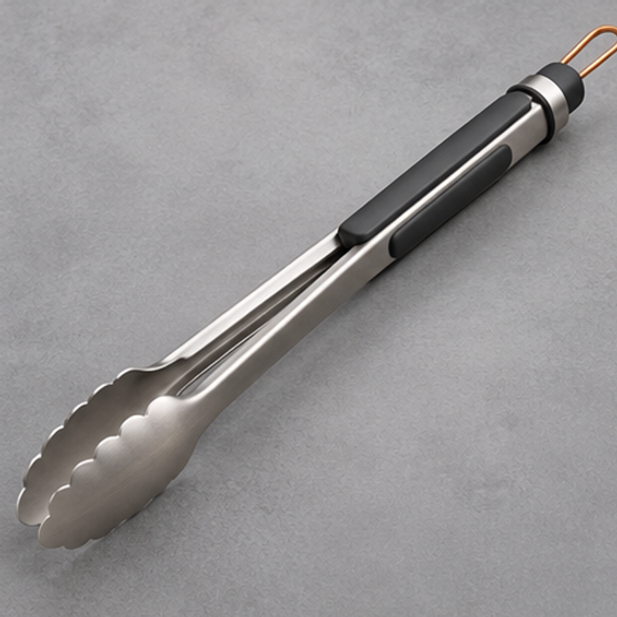 ReachLock Long-Handle Grill Tongs — feature