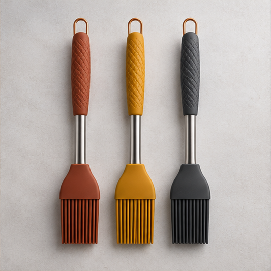 SauceGlide Basting Brush Set — 3 Piece Set — hero