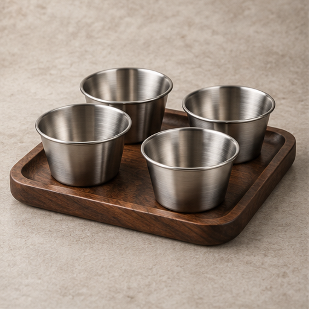 WarmDip Sauce Cup Set — 4 Piece Set — hero