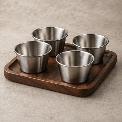 WarmDip Sauce Cup Set — 4 Piece Set — hero