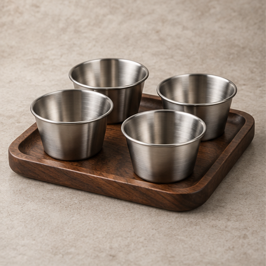 WarmDip Sauce Cup Set — 4 Piece Set — hero